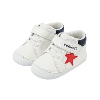 YeeHoO 英氏 儿童（12.5-14）头层牛皮鞋男女宝学步鞋