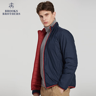 布克兄弟（BrooksBrothers）男士春秋新冬新简约休闲保暖双面穿外套 6002-红色 M