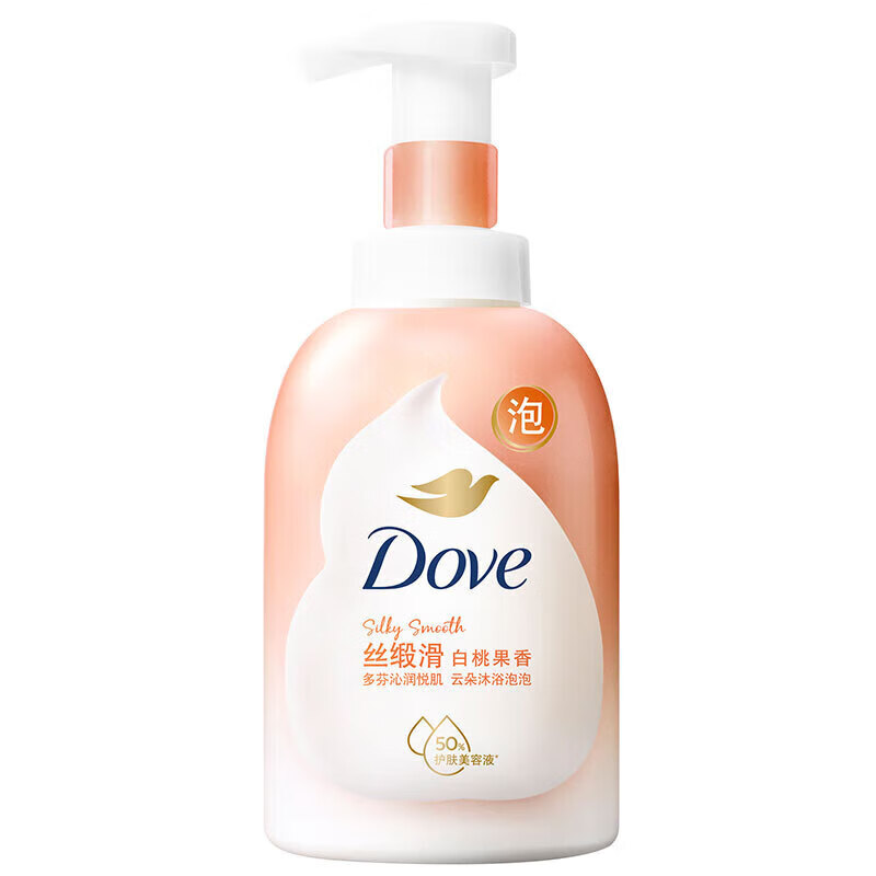 Dove 多芬 云朵沐浴泡泡 白桃果香 400ml（任选2件）