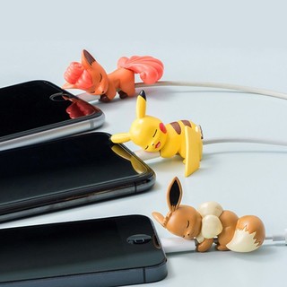 充电数据线保护套防折断咬苹果华为小米 VIVO OPPO手机通用宝可梦