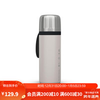迪卡侬(DECATHLON)保温杯不锈钢户外水壶旅行运动水杯直饮口便携式大容量 月岩灰400ml 均码