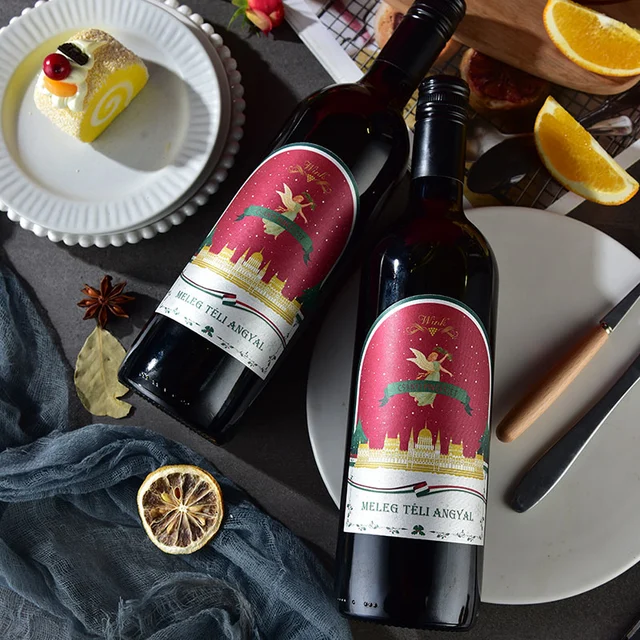 wink威克 匈牙利原瓶暖冬天使红酒半甜红葡萄酒750ml单支