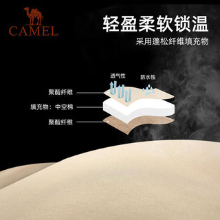 CAMEL 骆驼 户外露营睡袋大人便携式成人隔脏保暖加厚防寒 1J32265427竹绿1.8KG右边