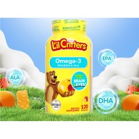 L'il Critters 小熊糖 复合维生素叶黄素营养软糖 190粒*2