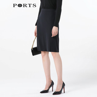 PORTS 宝姿 女装秋冬中裙ALL9S002JWP052 BLACK 6