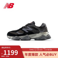 NEW BALANCE24年男鞋女鞋千禧小象蹄款运动休闲老爹鞋U9060BLK 42.5