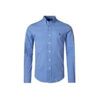 拉夫劳伦（Ralph Lauren）男士衬衫长袖 商务休闲  710832480 003蓝色 L
