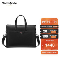 Samsonite 新秀丽 公文包男士商务休闲时尚手提电脑包 NV4*09001 黑色