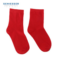 舒雅SCHIESSER舒雅男袜休闲棉袜长袜鸿运袜E5/19315K 男款E5/19315K中国红24-26CM