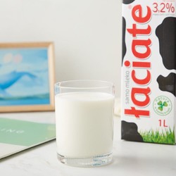 Laciate 波兰原装进口全脂牛奶1L*12整箱装 高钙优质乳蛋白
