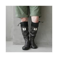 日本直邮日本野鸟协会雨靴wbsj防水防滑高筒雨鞋男女款 BW-42