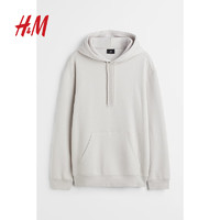 H&M 加绒连帽长袖上衣0970819 175/108A