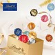  百亿补贴：Lindt 瑞士莲 进口Lindt/瑞士莲600g牛奶软流心巧克力黑巧克力喜糖　