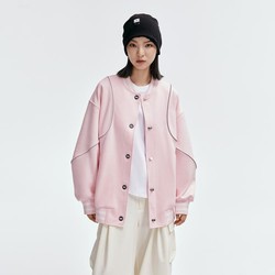 PEACEBIRD WOMEN 太平鸟女装 SPCN棒球服女男秋款棒球外套夹克美式