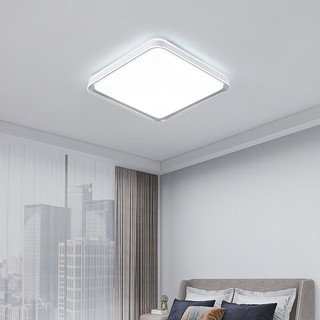 雷士照明 雷士（NVC） LED全光谱智能护眼吸顶灯 正方形 15㎡ 无极调色 客厅卧室儿童房 40W