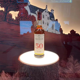 麦卡伦 MACALLAN单一麦芽威士忌10年17年 25年 30年深棕和谐湛蓝皓钻木盒老版1824 麦卡伦 MACALLAN50年