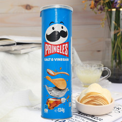 Pringles 品客 薯片咸醋味烧烤味宿舍特价小吃零食134g