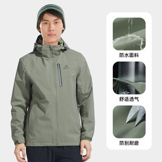 TECTOP 探拓 户外登山服秋冬季外套单冲保暖防风防水冬季衣服软壳外套