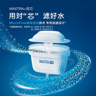 BRITA 碧然德 设计师水壶绿+标准版滤芯（1壶4芯）