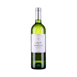 CROIX DE MARSAN 十字玛莎 波尔多AOC级 2018 干白葡萄酒 750ml 单支