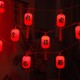 加沁 新年大红灯笼led小彩灯 2米10灯
