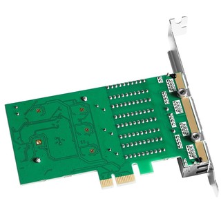 魔羯 MOGE 四口千兆 PCI-E X1接口4口千兆服务器电口4口千兆 RTL8111H千兆网口扩展卡 MC2258