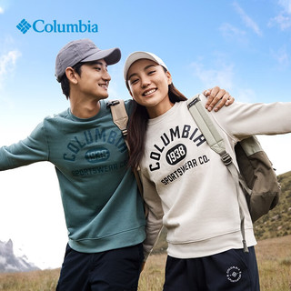 Columbia哥伦比亚户外圆领内里薄绒运动卫衣AE0954 278(男女同款) XL(185/104A)