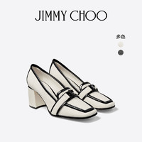 JIMMY CHOO/EVIN 65 女士JC饰高跟乐福鞋