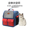 猫包外出便携大容量宠物包双肩透明四季通用狗狗包手提透气猫咪包