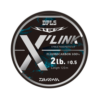 DAIWA 达亿瓦 22STEEZ FLUORO X LINE 史帝兹 碳素线 日本高强度耐磨鱼线 STEEZ FLUORO X LINK 2.5号