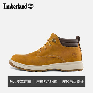 添柏岚（Timberland）男鞋登山鞋秋冬户外徒步鞋耐磨皮革经典时尚休闲中帮靴A5SAM A5SAMM231/小麦色 44.5