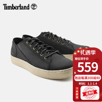 Timberland添柏岚休闲鞋男鞋秋冬户外运动轻便透气复古牛皮低帮板鞋A2HGP A2HGPM015/黑色  40/7