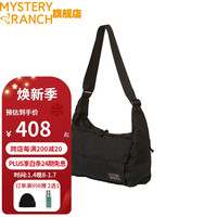 Mystery Ranch神秘农场 城市户外休闲运动Indie单肩斜挎包潮流休闲邮差包帆布挎包 黑色 10.5升