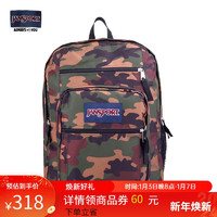 JANSPORT 杰斯伯 旗舰店大容量34升侧面网兜男女双肩背包TDN7 4J9 迷彩 4J9