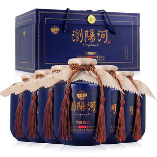 LIUYANGHE LIQUOR 瀏陽河 浏阳河 大唐盛世酱香型白酒53度500ml*6瓶