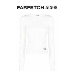Y-3 女士logo印花T恤FARFETCH发发奇