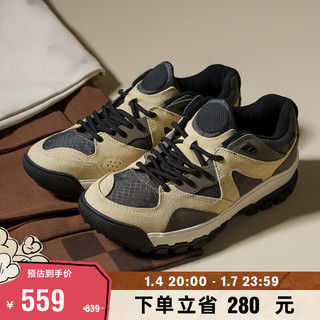 VANS 范斯 AMZN Trailhead山系风复古街头男鞋女鞋板鞋 黄色/黑色 42.5