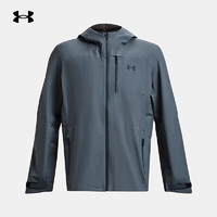 安德玛（Under Armour）男子运动外套GORE-TEX户外训练夹克上衣1369994 灰色002 M