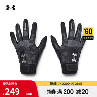 安德玛（UNDERARMOUR）Harper男子棒球运动手套1378760 黑色001 S