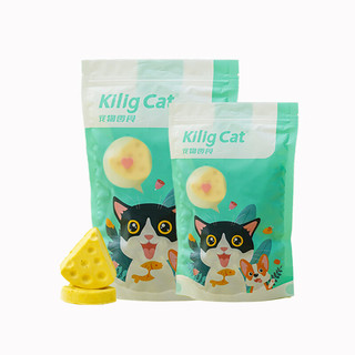 Kilig Cat 冻干芝士奶酪块棒磨牙发腮营养亮毛宠物用品 冻干奶酪 5块