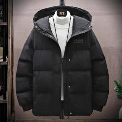 yaya 鸭鸭羽绒服 冬季90绒羽绒外套纯色短款连帽羽绒服男唯品会2月