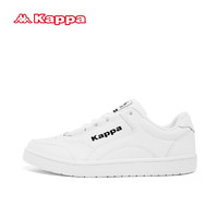 KAPPA卡帕男鞋板鞋男2024春季男士帆布鞋男款休闲运动鞋子 漂白 42