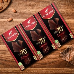COTE D'OR 克特多金象 亿滋克特多金象进口86%100g×4可可黑巧克力