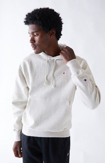 Mini C Reverse Weave Pullover Hoodie