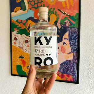 岚博（KYRO）芬兰黑麦金酒洋酒 岚博金酒 750mL 1瓶