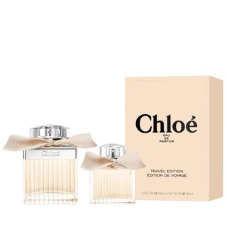 GDF会员购：Chloé 蔻依 同名经典 EDP 女士淡香精 肉丝带 75ml+15ml