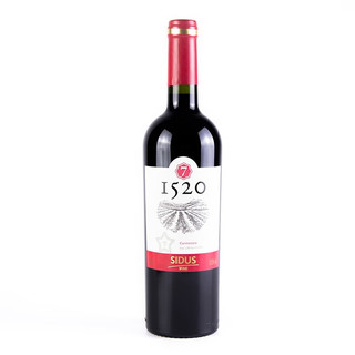 星得斯智利原瓶葡萄酒 1520 (7) 卡曼尼干红葡萄酒750mL 单支装