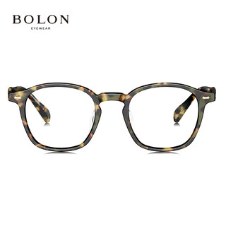 暴龙（BOLON）眼镜复古小框板材光学镜可配度数近视眼镜框女 BJ3166B20