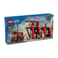 PLUS会员：LEGO 乐高 城市系列 60414 现代化消防局