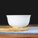  LICHEN 景德镇骨瓷餐具米饭碗面碗纯白陶瓷汤碗多规格可选 4.5英寸金钟碗　